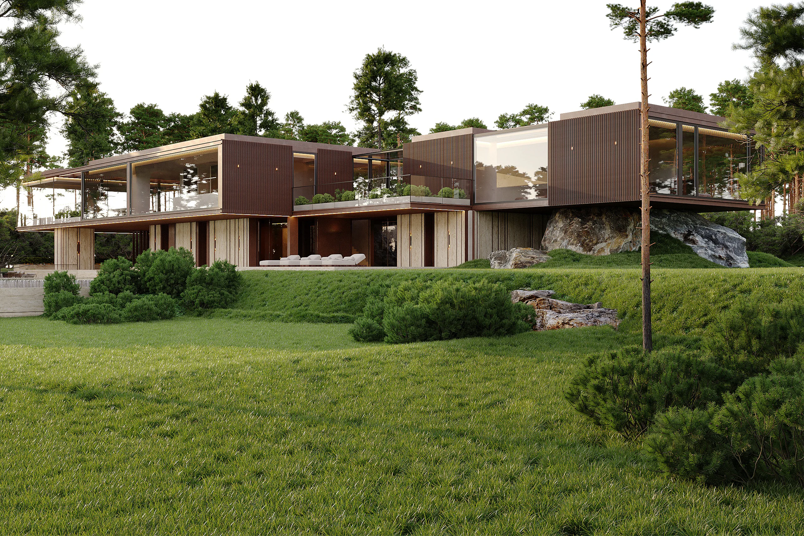 Villa D — Архитектура