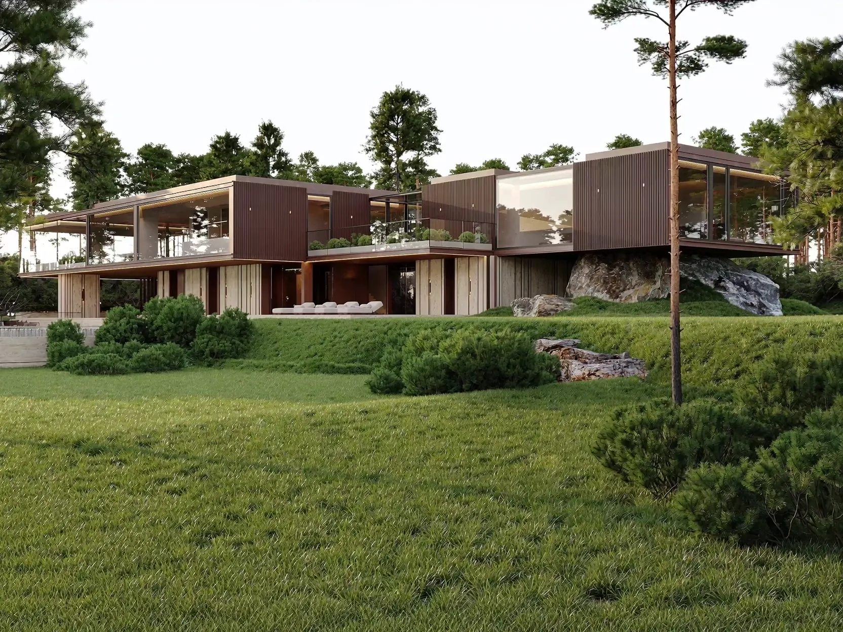 Villa D — Архитектура